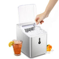Portable Countertop Ice Maker with Basket & Ice Scoop J9488