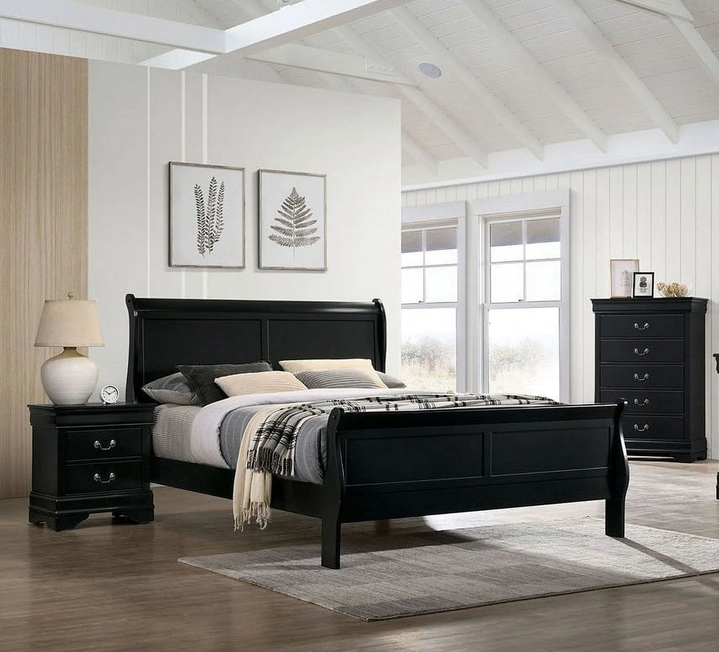 Sleigh Bed - Full X120