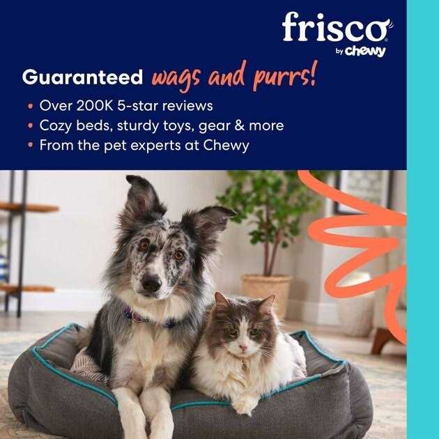 Plush Orthopedic Bolster Cat Dog Bed with Removable Cover D35488
