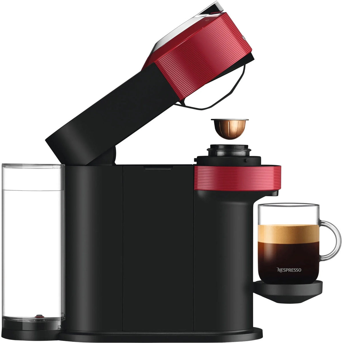 Red Coffee and Espresso Maker L1888