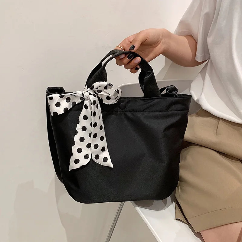 Silk Scarf Shoulder Bag W20791