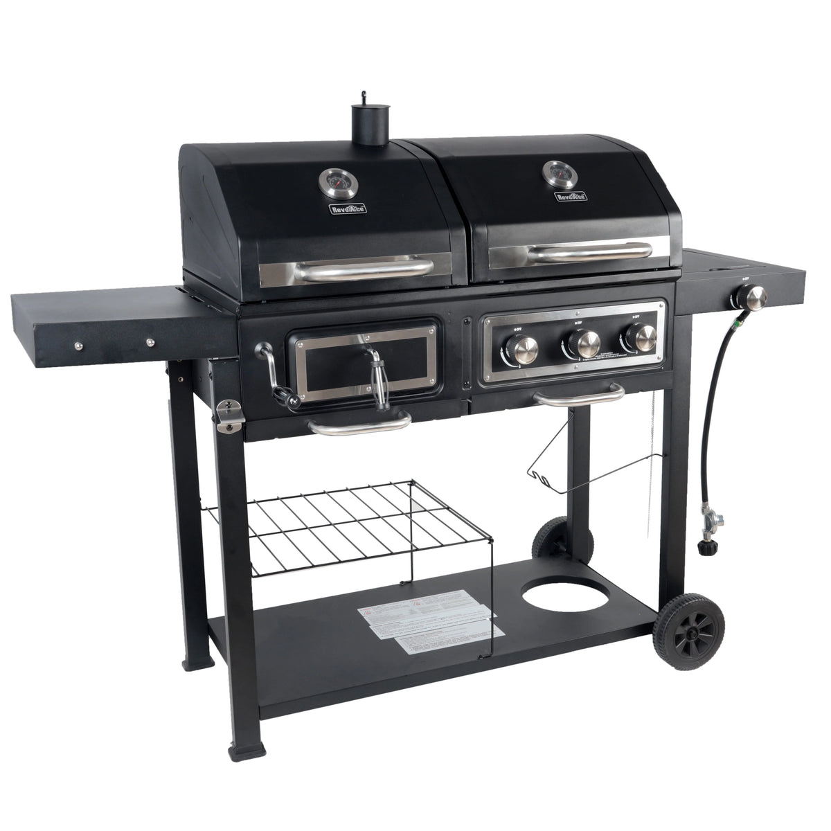Dual Fuel Gas & Charcoal Combo Grill F6510