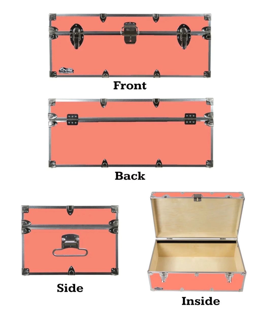 Steel Footlocker Trunk P797
