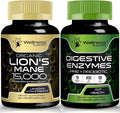Lions Mane Digestive Enzymes Capsules L8132