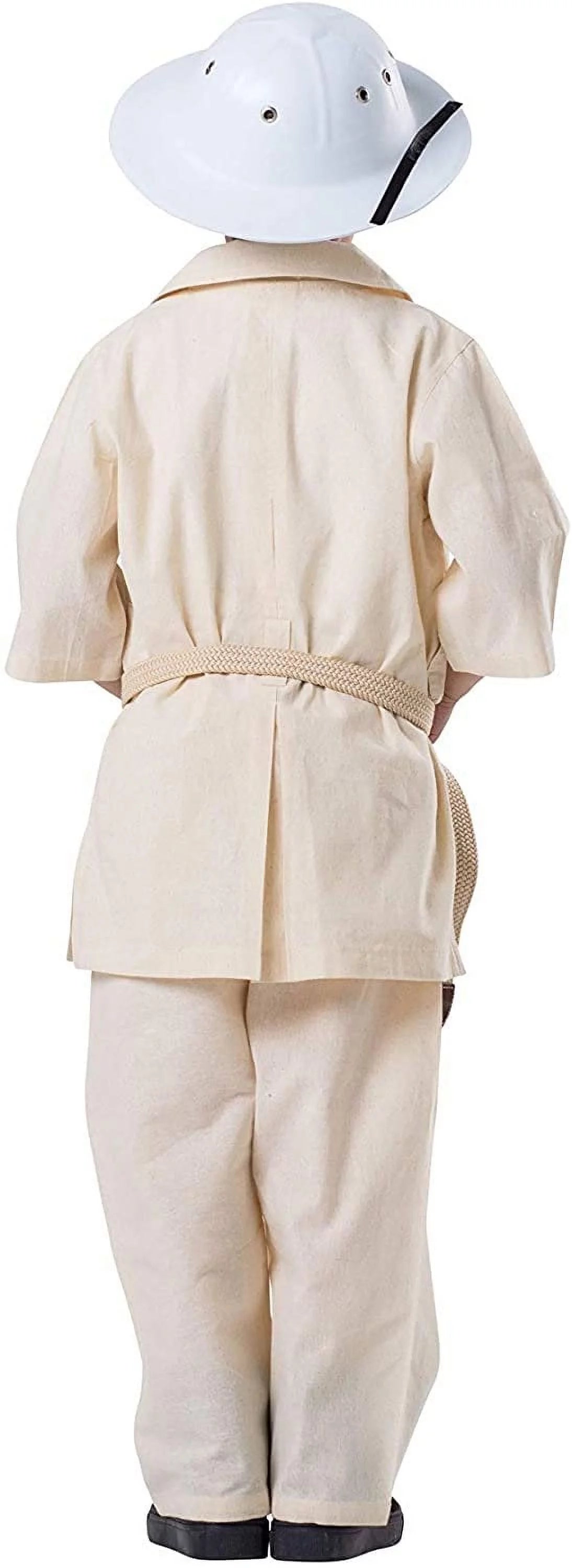 Kids Safari Explorer Shirt Pant Costume with Belt & Pith Helmet M690