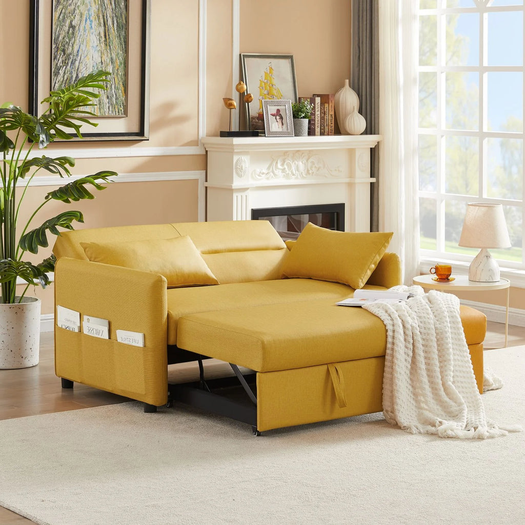 Loveseat Sofa with 2 Pillows L63029