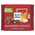 Rum Raisin & Hazelnuts Milk Chocolate 100g Pack of 6 Y4554