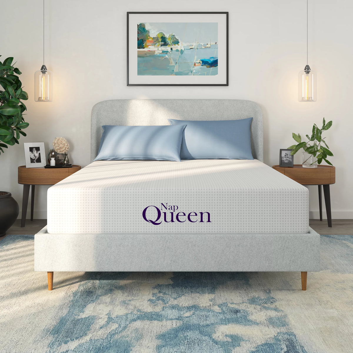 Charcoal Memory Foam Mattress S703605