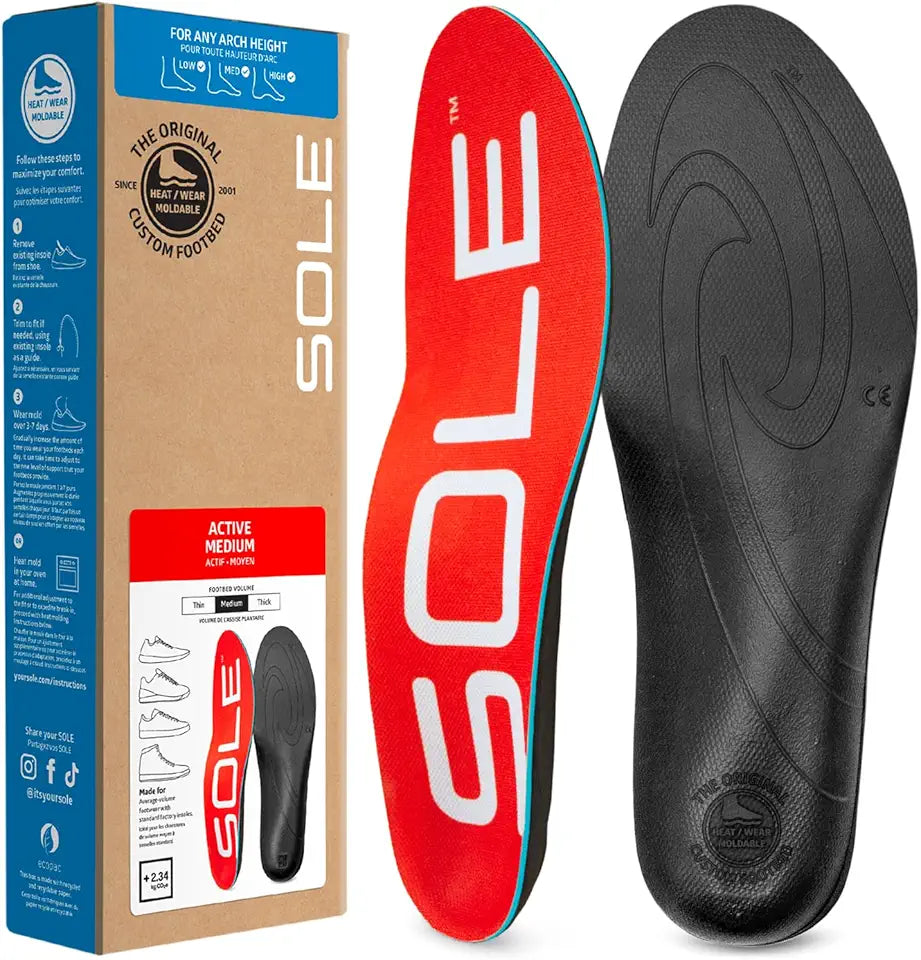Arch Support Insoles Men's Size 9/Women's Size 11 T806625