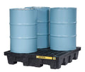 Black 4-Drum Spill Pallet X49544