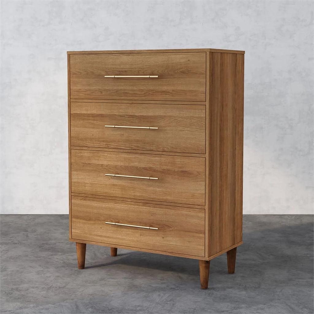 Farmhouse Wood 4-Drawer Chest J373726