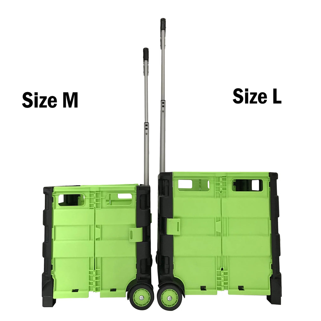 Collapsible Wheeled Rolling Cart 15 x 16 x 14.5 inch Y844