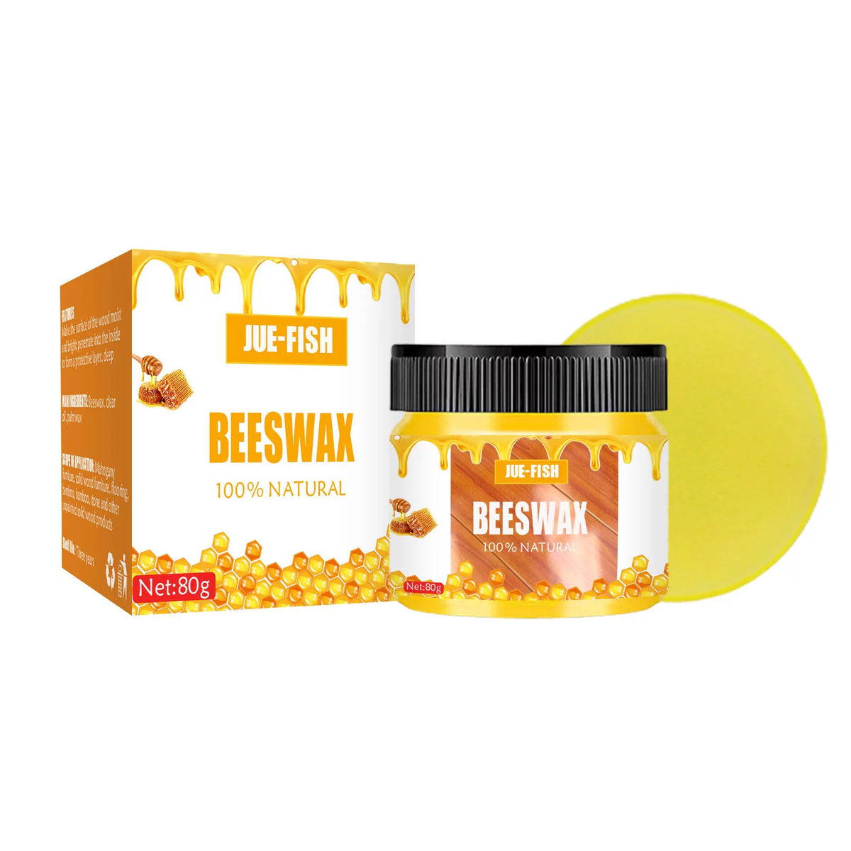 Wood Care Wax Beeswax Furniture Polishing T51820