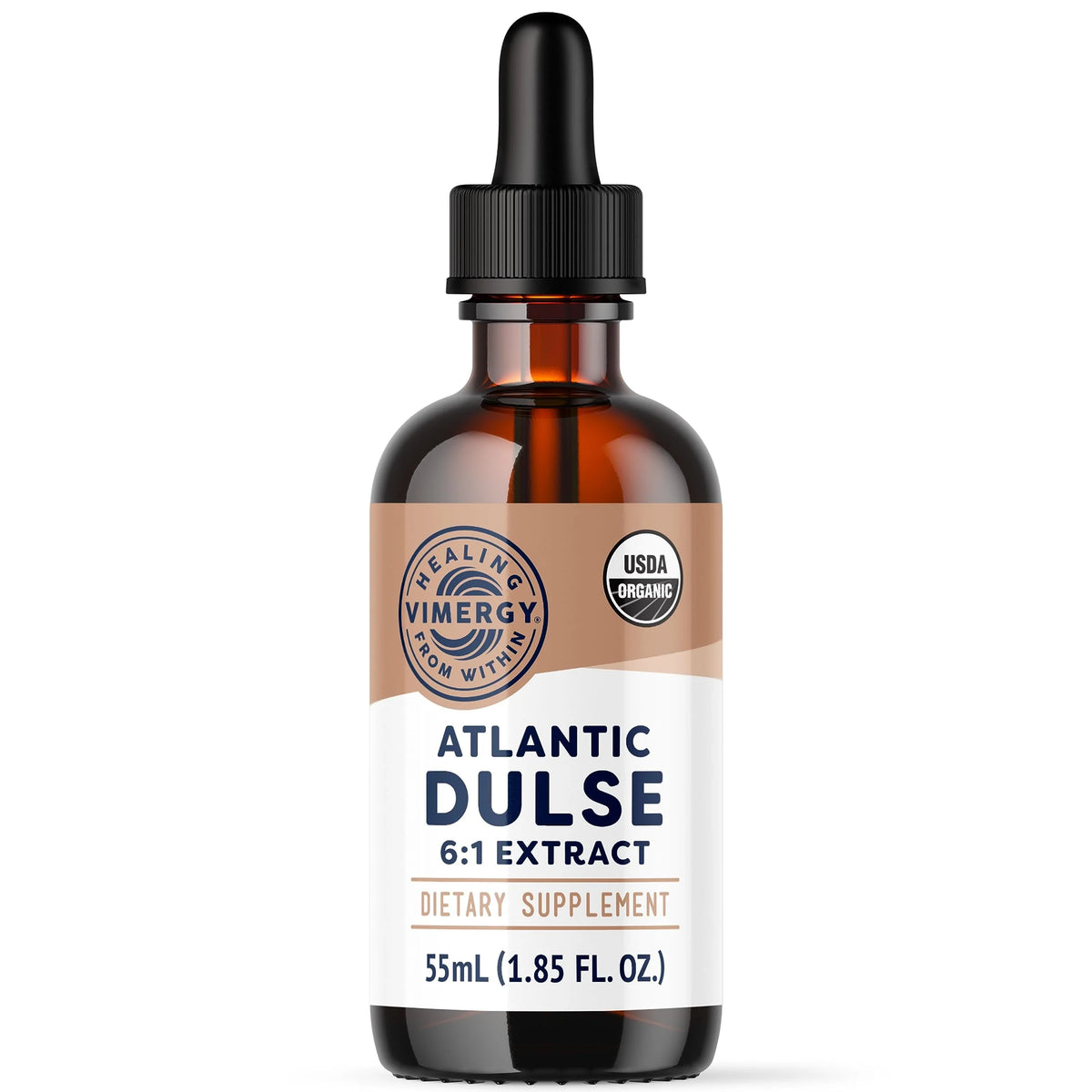 Organic Atlantic Dulse Extract 55 Servings Liquid Seaweed Supplement Drops F643