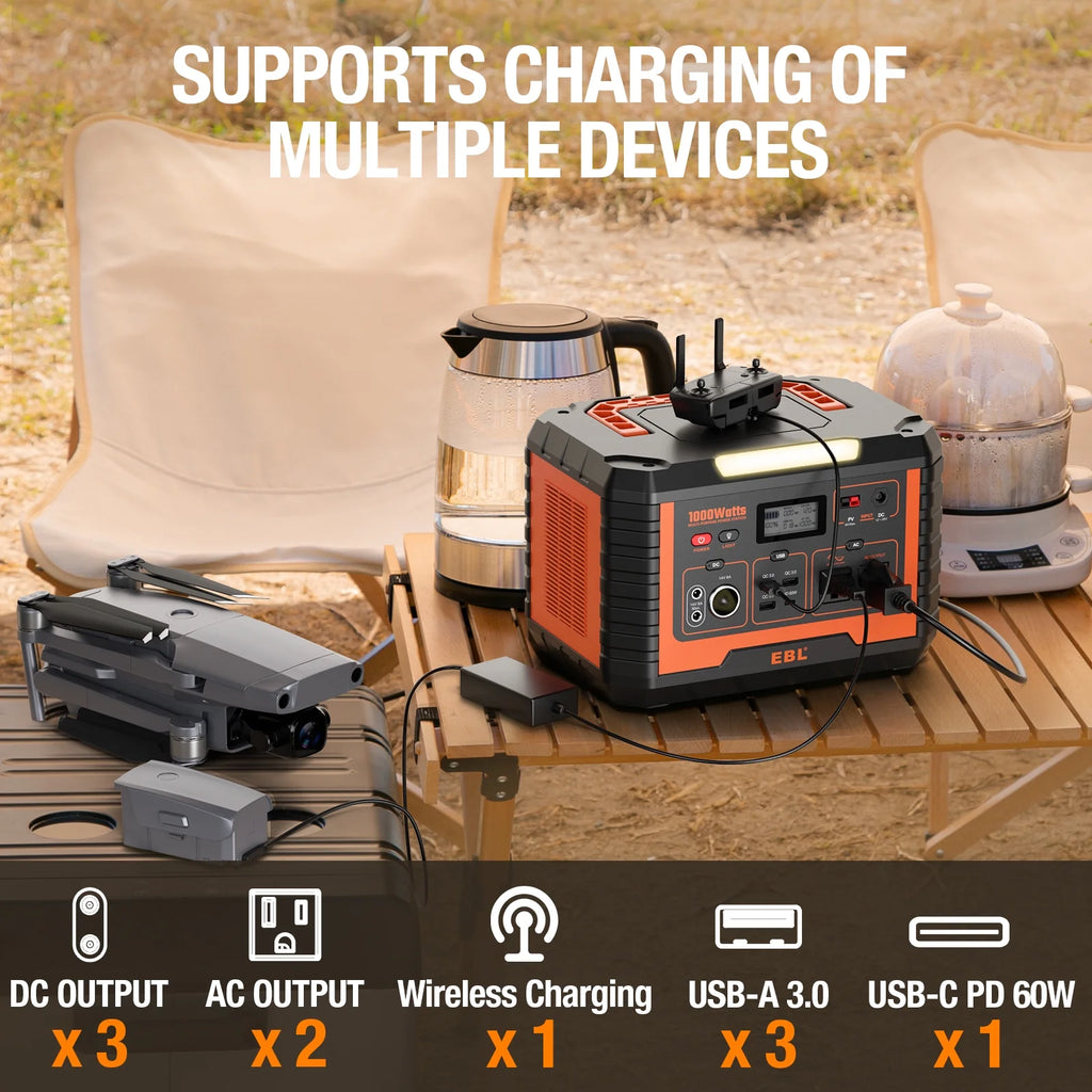 1000W Portable Solar Power Station S4878