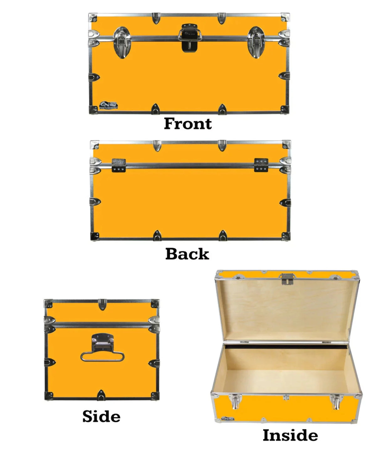 Steel Footlocker Trunk P797