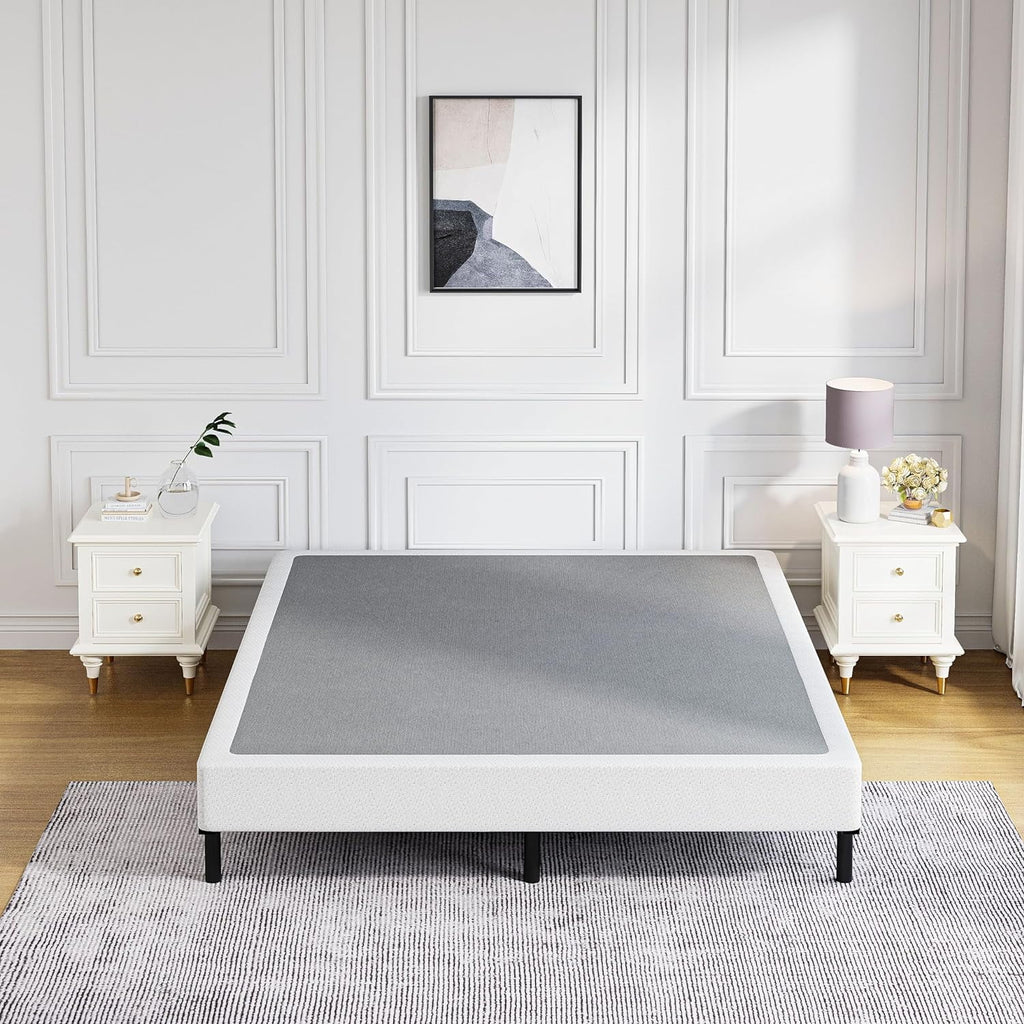5 Inch Full Size Box Spring with 9 Inch Metal Leg Support Q522724