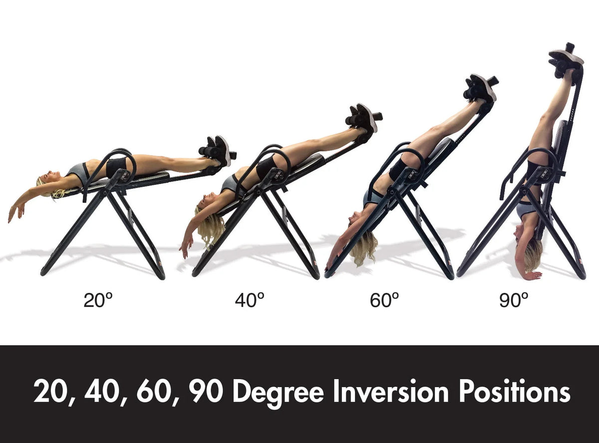 Blue Heat and Vibration Massage Inversion Table J24826