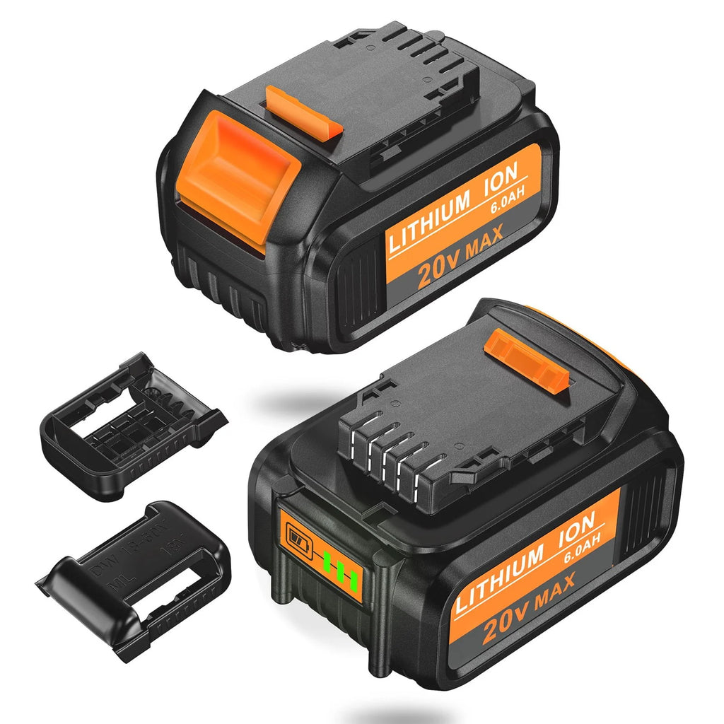 20V 6.0Ah Battery 2 Pack M408
