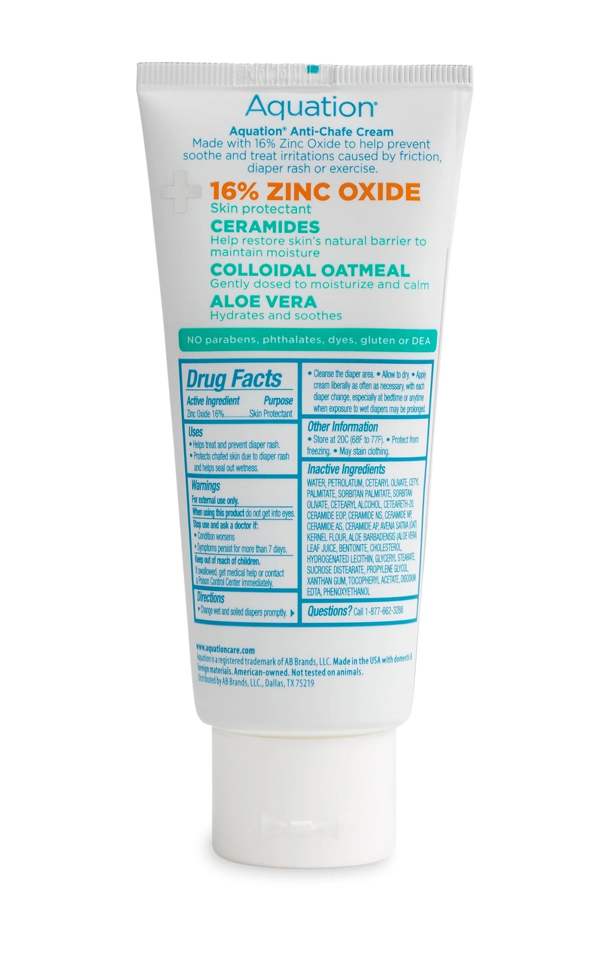 Fragrance Free Zinc Oxide Anti-Chaffe Paste 4 oz H617122