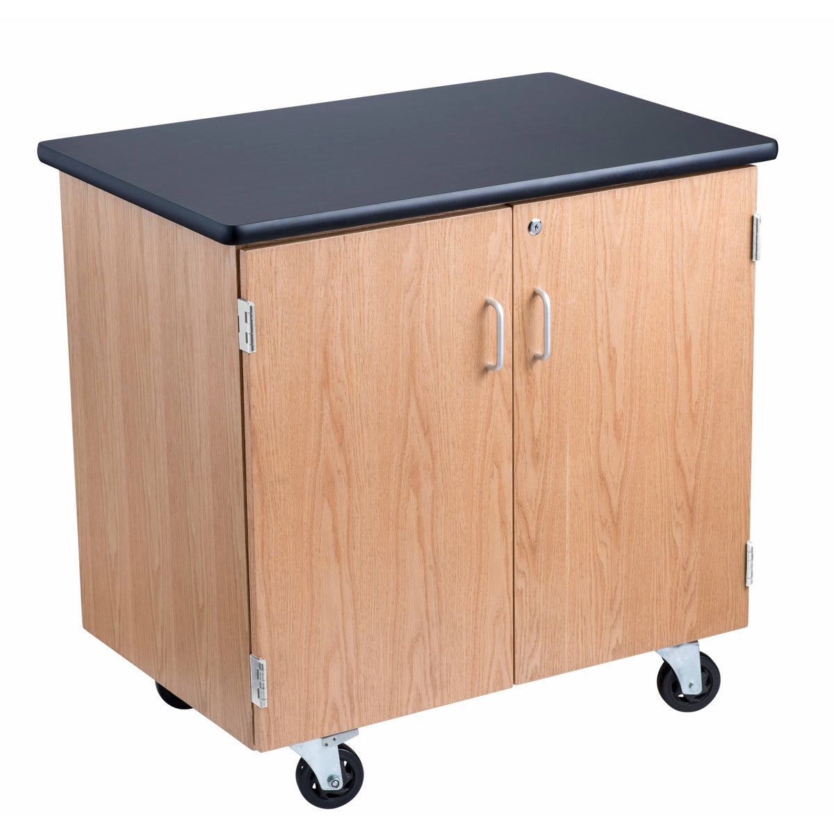 Black Mobile Storage Cabinet K411432