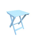 Sky Blue 16-inch Folding Side Table T149