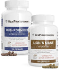 Vitamin D2 Zinc Chaga Reishi and Lion's Mane Bundle A249