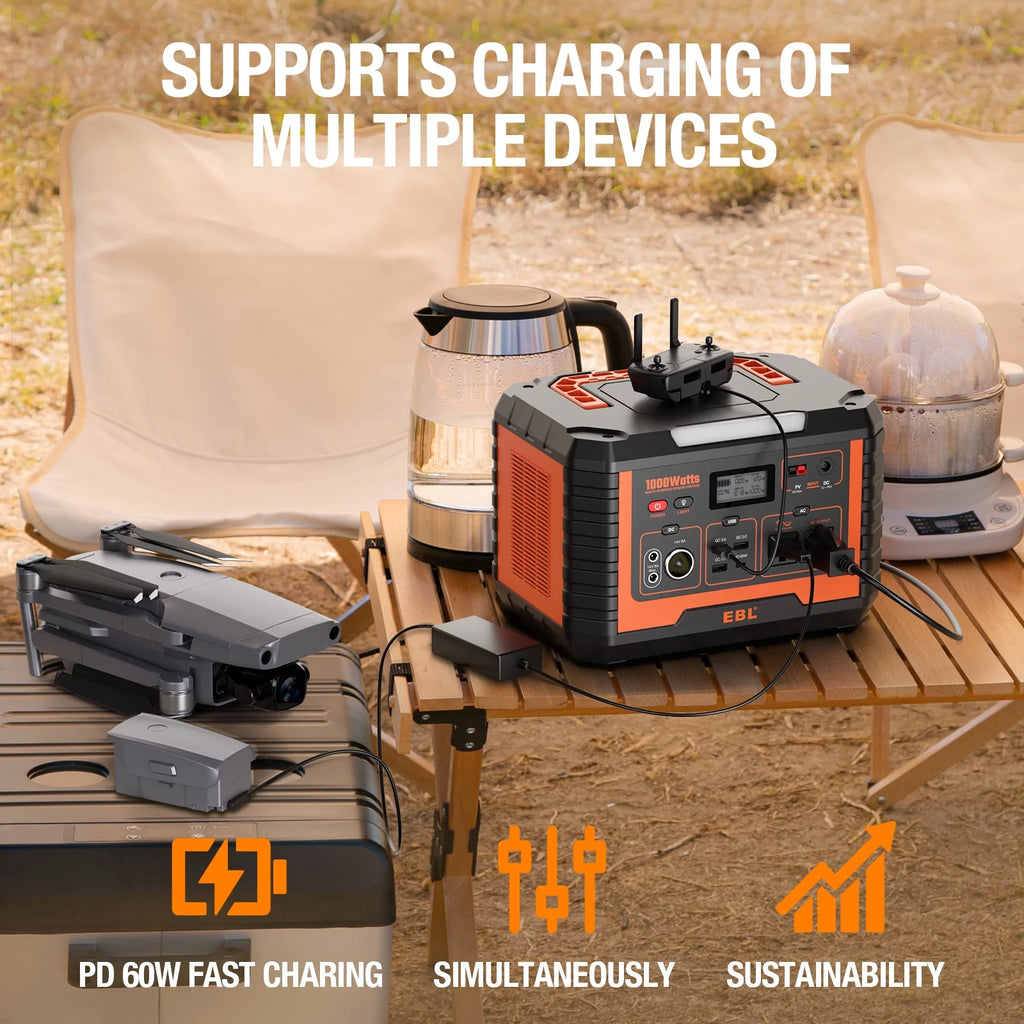 1000W Portable Solar Power Station S4878