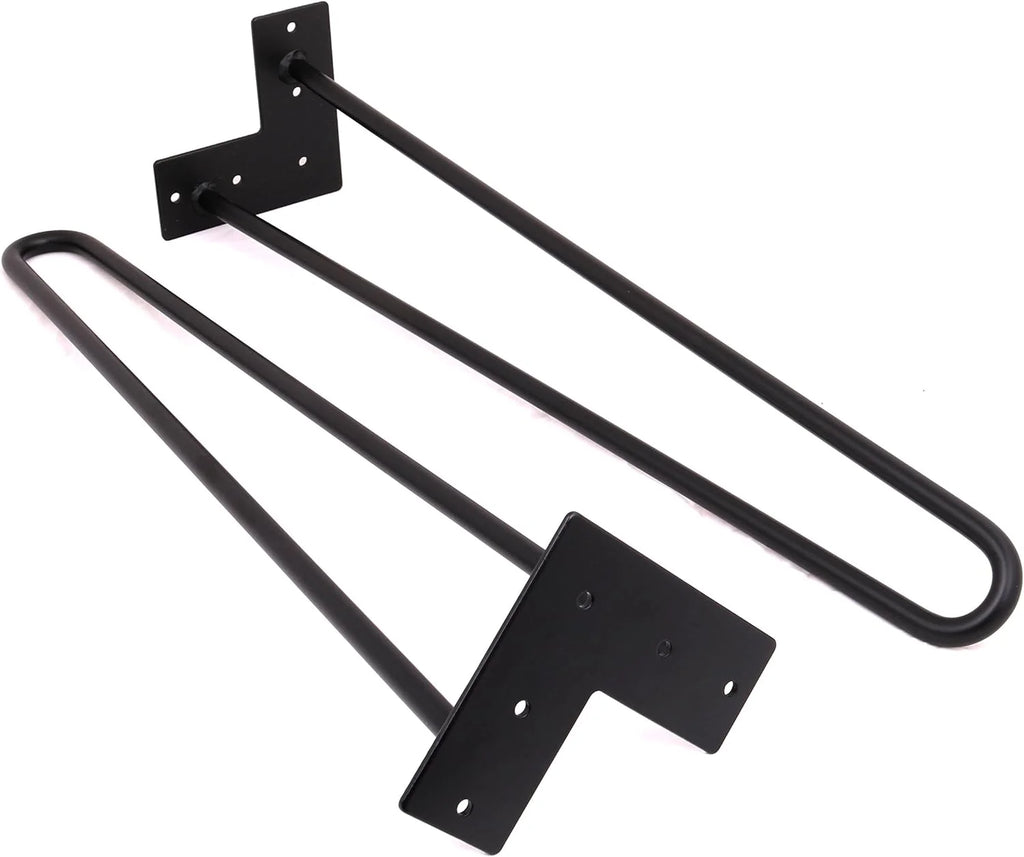 Matte Black Hairpin Legs Set Of 4 U761959
