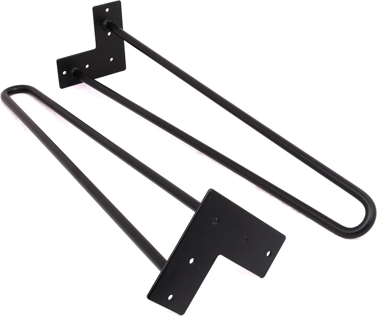 Matte Black Hairpin Legs Set Of 4 U761959