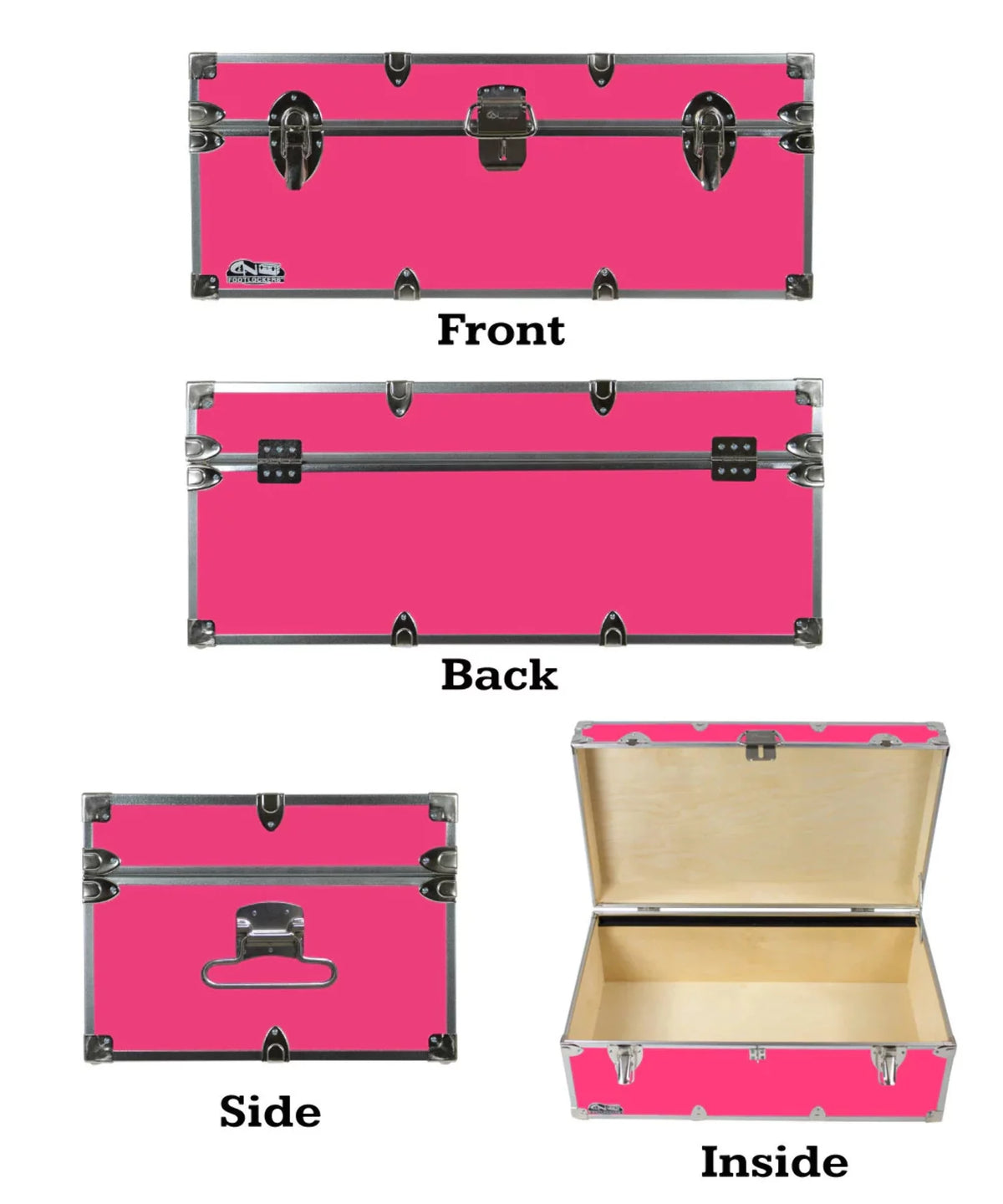 Steel Footlocker Trunk P797