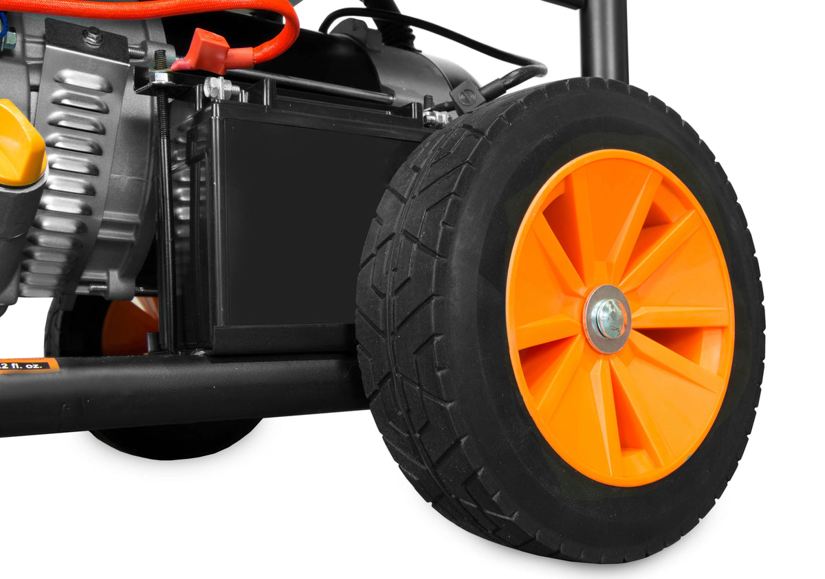 4,750/3,800-Watt Dual Fuel Portable Generator with Wheel Kit V195