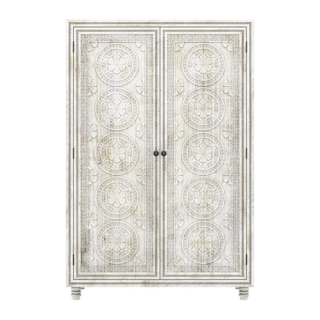 Hand carved Wardrobe Armoire T32566