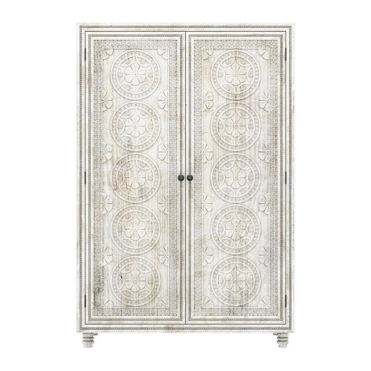 Hand carved Wardrobe Armoire T32566