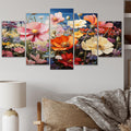 Floral Wall Art Prints Set T565893