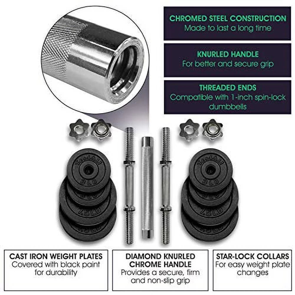Adjustable 60lbs Dumbbell with Connector P637719