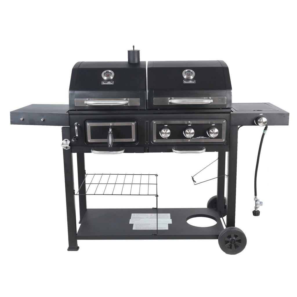 Dual Fuel Gas & Charcoal Combo Grill F6510