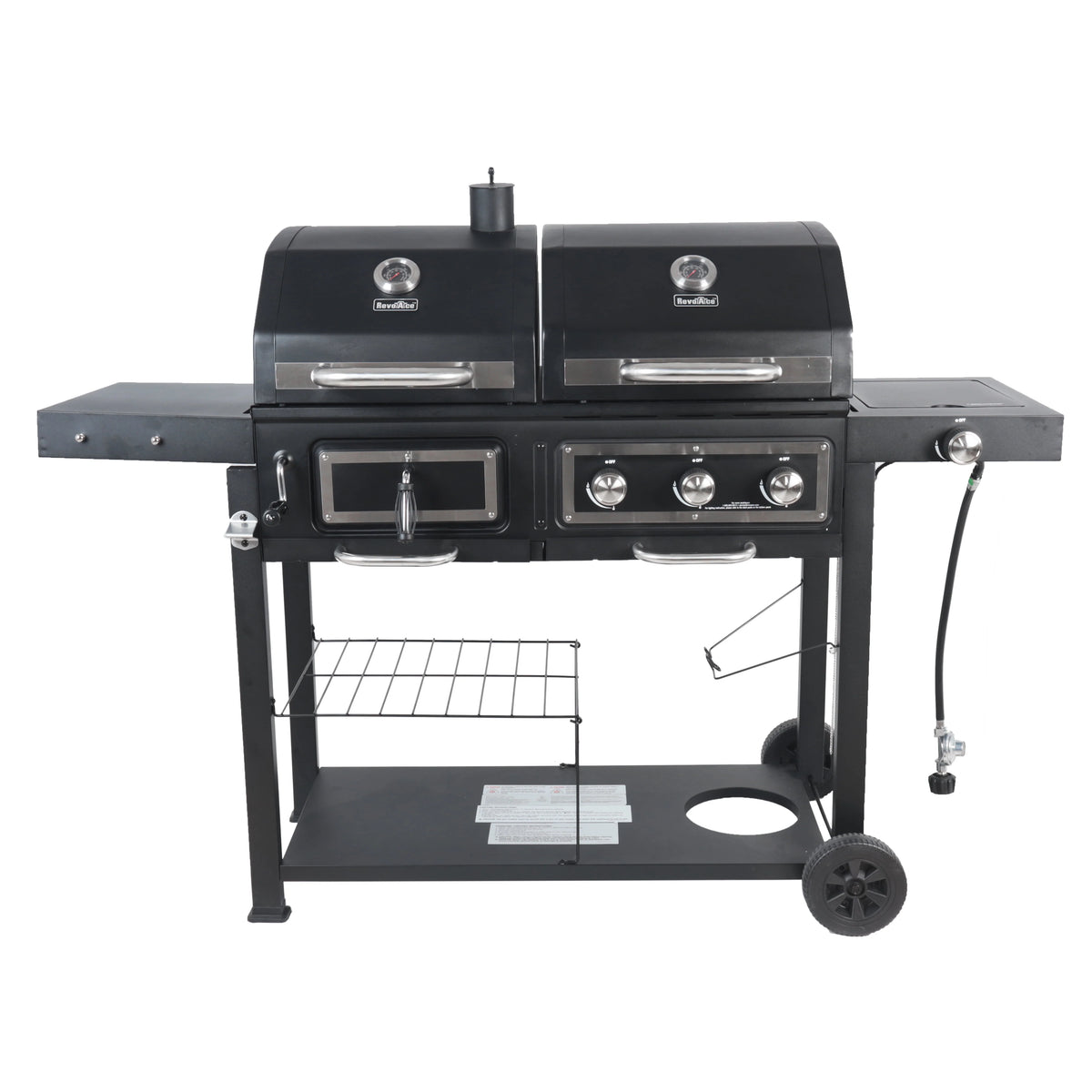 Dual Fuel Gas & Charcoal Combo Grill F6510