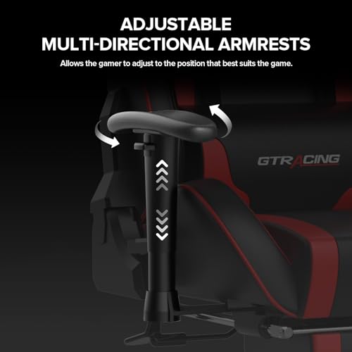 Gaming Chair with Footrest Speakers Bluetooth Ergonomic A99400