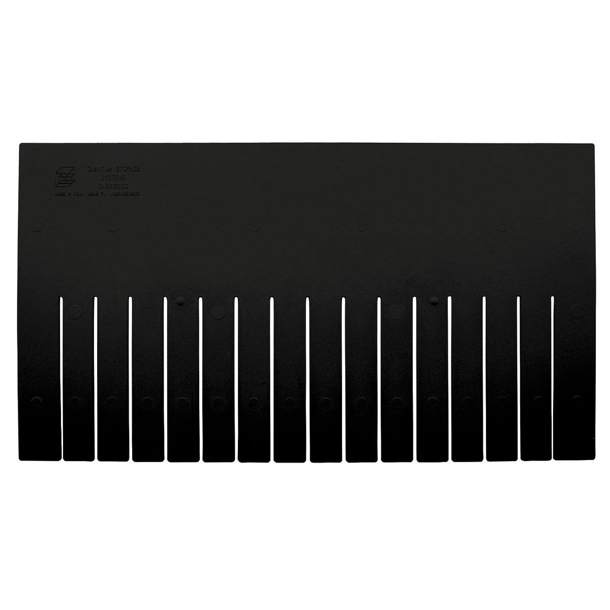 Black ESD Long Divider P11317