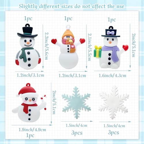 7 Pack Merry Christmas Cake Toppers L569349