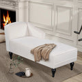58 inch Velvet Button Tufted Chaise Lounge Sofa N839