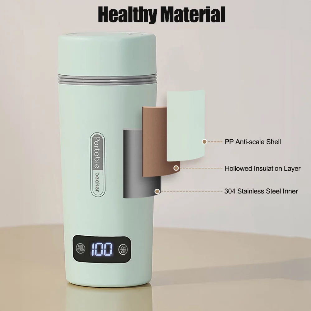 Portable 350ml Stainless Steel Electric Kettle N3376