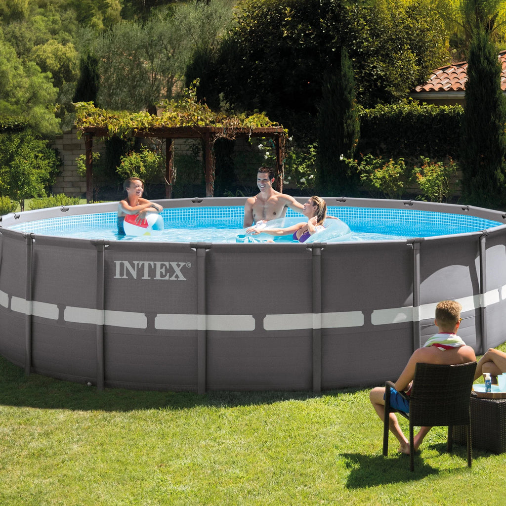 18ft X 52in Ultra Frame Pool Set with Sand Filter Pump J31373