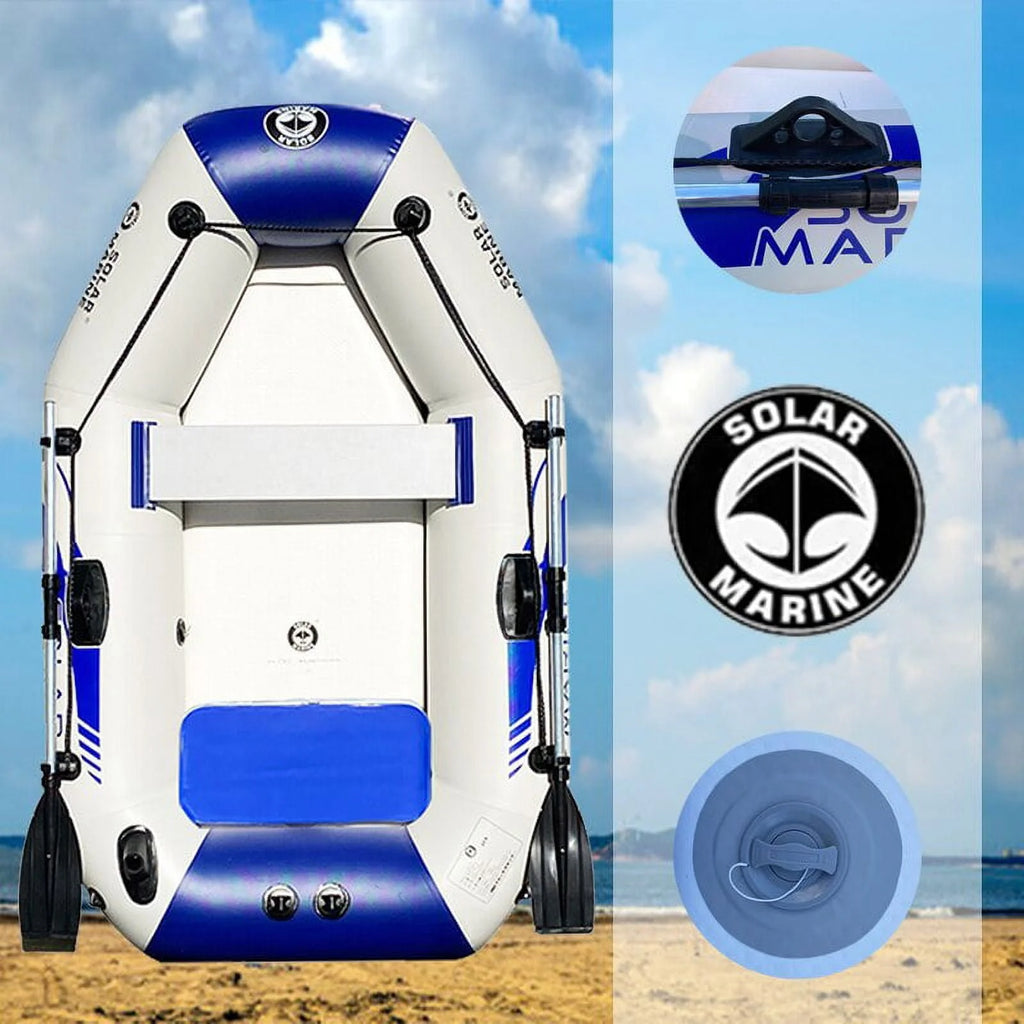 1 Person Inflatable Rowing Boat Kayak Canoe Raft Dinghy I843