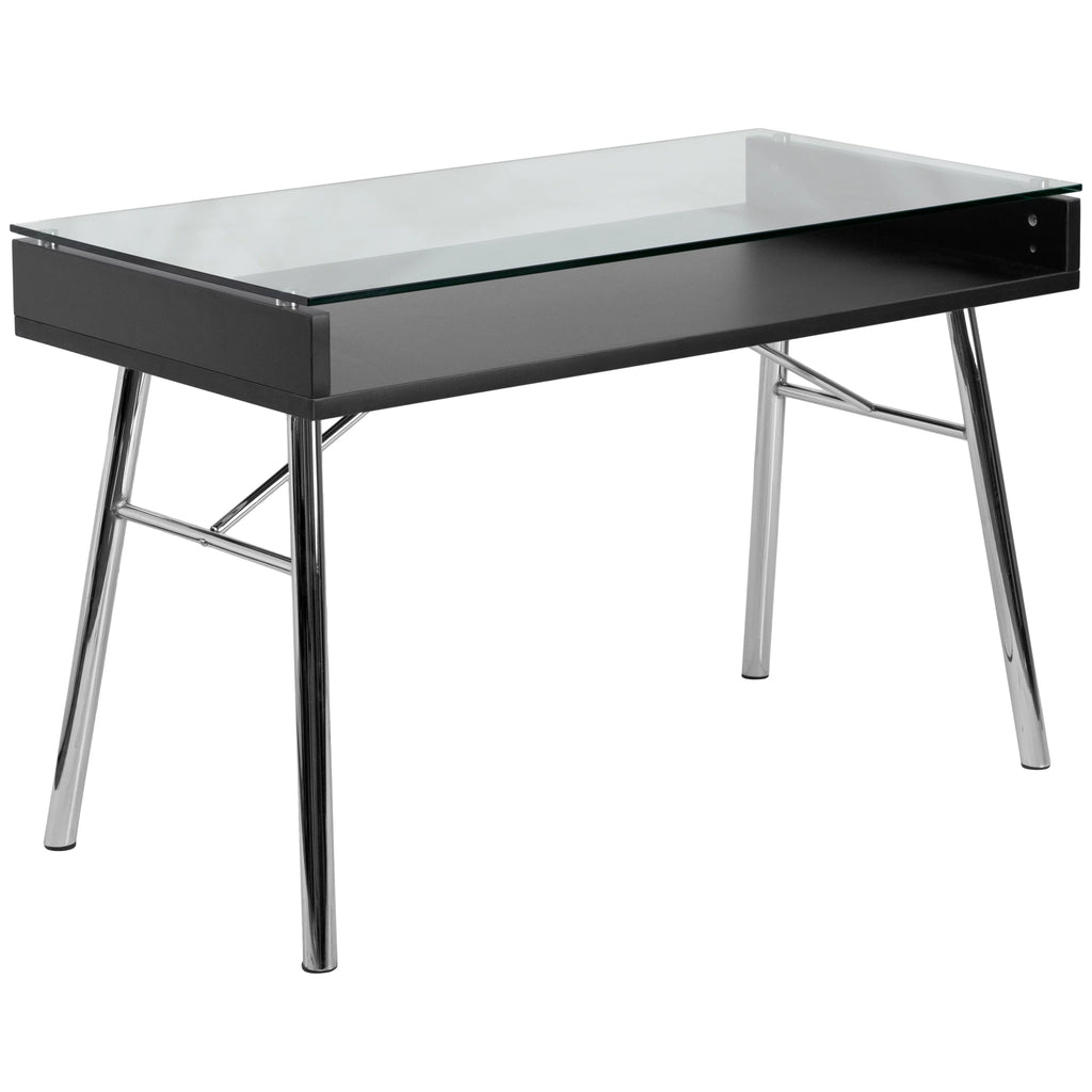 Desk with Tempered Glass Top G3627