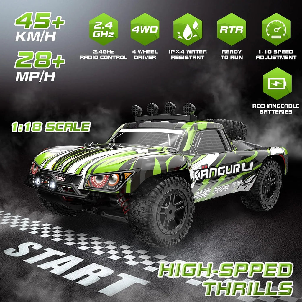 1:18 Scale High Speed Remote Control Car 4x4 Off Road Monster Car O994024