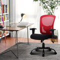 Big and Tall 400lbs Mesh Ergonomic Office Chair with Massage, Red V57146