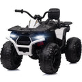 24V Kids ATV 4-Wheeler with 400W Motor, 2 Seater - Black L965