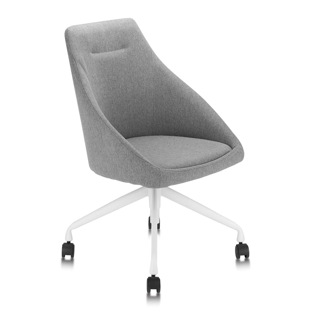 Two-Toned Fabric Swivel Desk Chair B5400